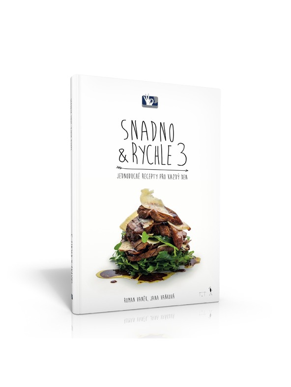 Pražský Kulinářský Institut  Buch Snadno & Rychle 3 - Einfache Rezepte für jeden Tag - Prager Kulinarisches Institut