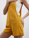 ZOOT.lab Senfgelbe Damenshorts aus Leinen mit Lack ZOOT.lab Paulina