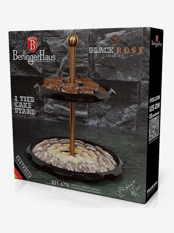 Berlingerhaus Doppeldecker Black Rose Kollektion BERLINGERHAUS