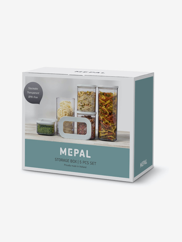Mepal Mepal Lebensmittelbehälter Set Modula 5 Stück