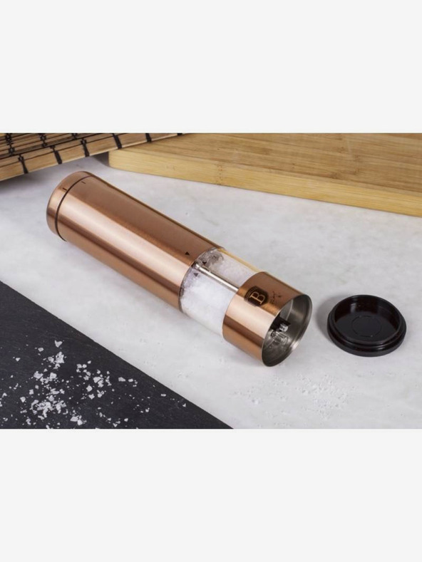 Berlingerhaus Elektrische Pfeffer- und Salzmühle BERLINGERHAUS Rosegold Metallic Line