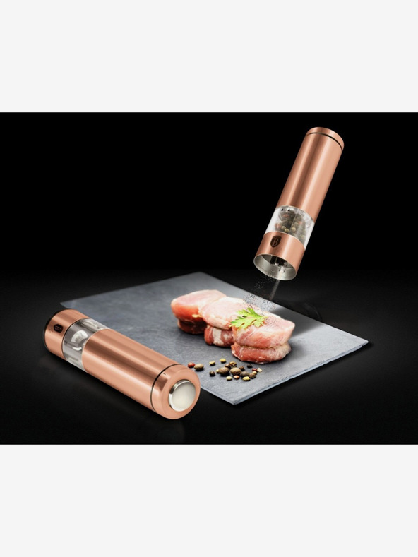 Berlingerhaus Elektrische Pfeffer- und Salzmühle BERLINGERHAUS Rosegold Metallic Line