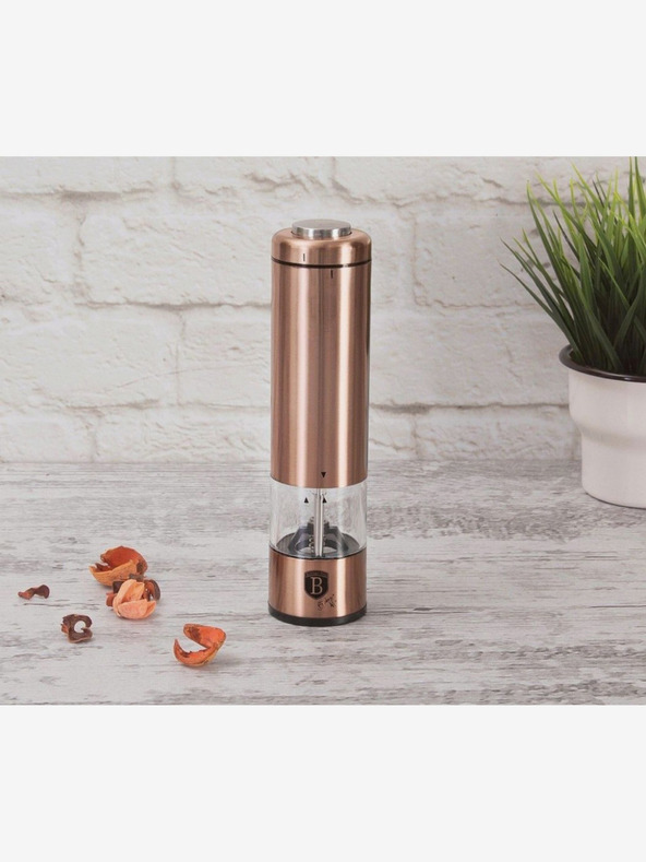 Berlingerhaus Elektrische Pfeffer- und Salzmühle BERLINGERHAUS Rosegold Metallic Line