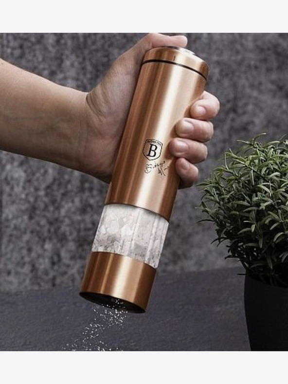 Berlingerhaus Elektrische Pfeffer- und Salzmühle BERLINGERHAUS Rosegold Metallic Line