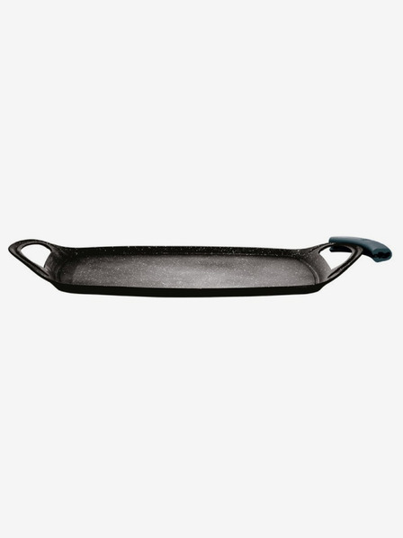 Berlingerhaus Grillplatte mit Marmoroberfläche 47 cm BERLINGERHAUS Metallic Line Aquamarine Edition