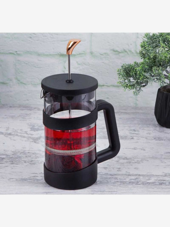 Berlingerhaus Tee- und Kaffeekanne French Press 350 ml Black Rose Kollektion BERLINGERHAUS