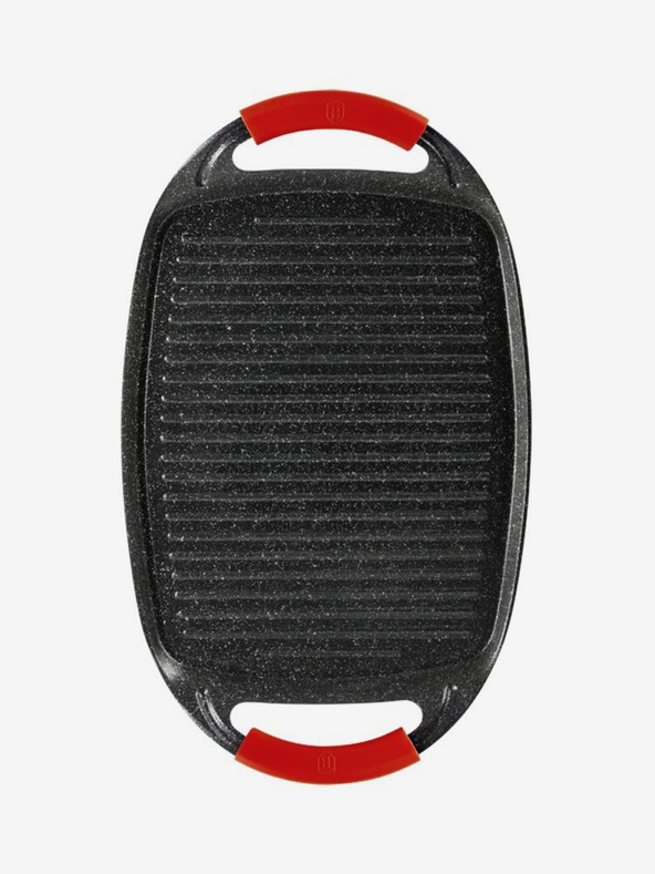 Berlingerhaus Grillplatte mit Antihaftbeschichtung 47 cm Burgunder Edition BERLINGERHAUS