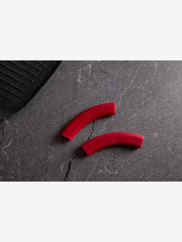 Berlingerhaus Grillplatte mit Antihaftbeschichtung 47 cm Burgunder Edition BERLINGERHAUS