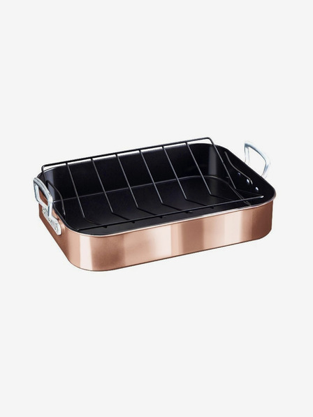 Berlingerhaus Auflaufform mit Rost Rosegold Metallic Line BERLINGERHAUS