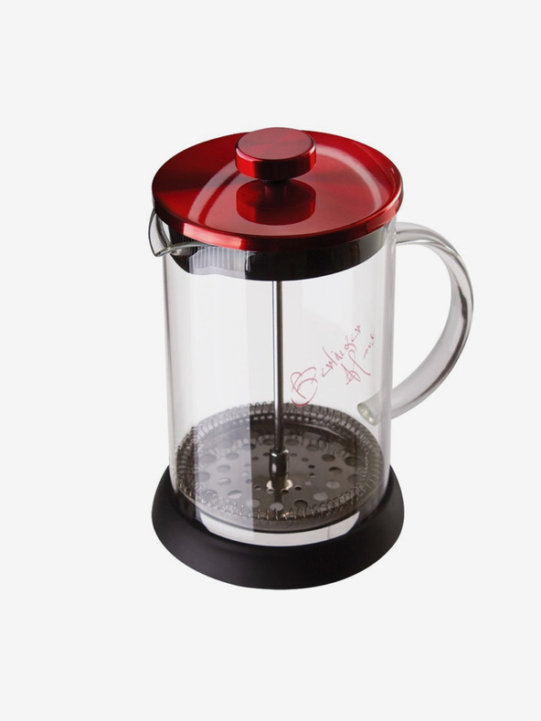 Berlingerhaus Tee- und Kaffeekanne French Press 600 ml Burgundy Metallic Line BERLINGERHAUS
