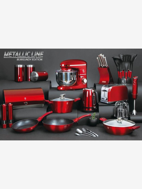 Berlingerhaus BERLINGERHAUS Burgundy Metallic Line 2in1 Antihaft-Kuchenform