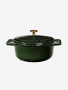 Berlingerhaus Gusseisenpfanne mit Deckel 10 cm BERLINGERHAUS Emerald Collection
