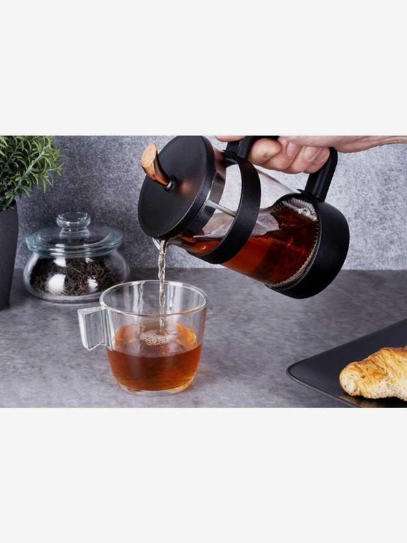 Berlingerhaus Tee- und Kaffeekanne French Press 1000 ml Kollektion Black Rose BERLINGERHAUS