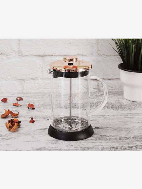 Berlingerhaus Tee- und Kaffeekanne French Press 600 ml Kollektion Rosegold BERLINGERHAUS