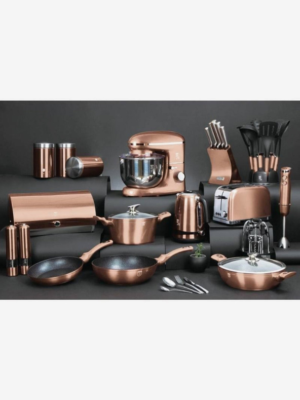 Berlingerhaus Kuchenform mit Antihaftbeschichtung 2in1 BERLINGERHAUS Rosegold Metallic Line
