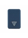 Guess Guess PU genarbtes Dreieckslogo MagSafe Powerbank 5000mAh Blau