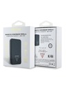 Guess Guess PU genarbtes Dreieckslogo MagSafe Powerbank 5000mAh Blau