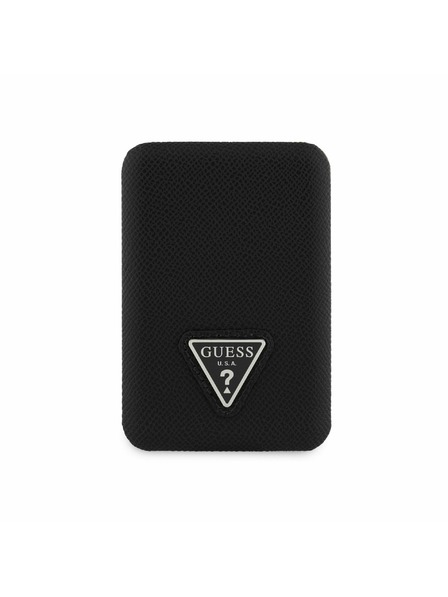 Guess Guess PU genarbtes Dreieckslogo MagSafe Powerbank 5000mAh Schwarz
