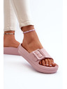 BIG STAR SHOES Damen-Plateauschuhe mit Schnalle Big Star rosa
