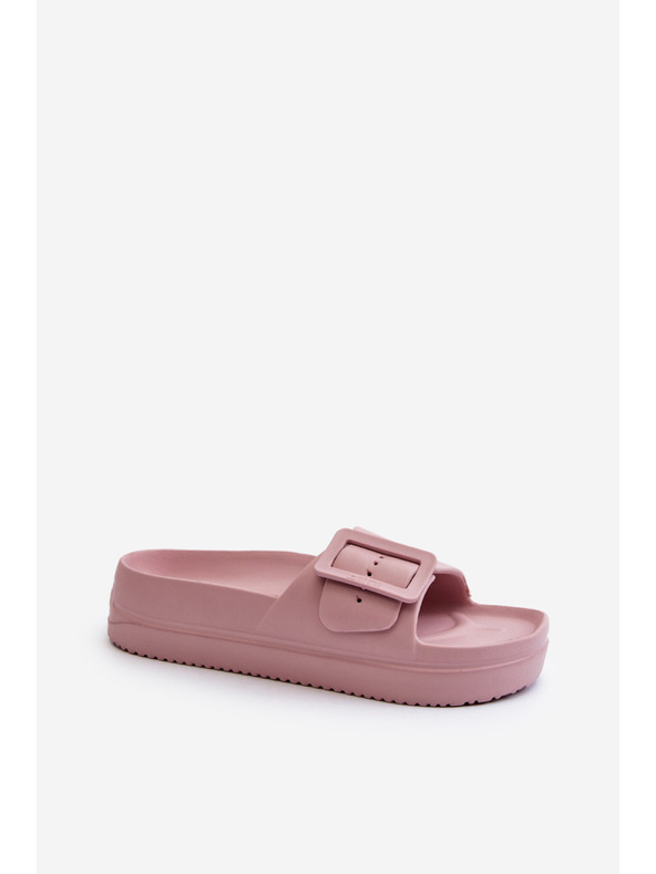 BIG STAR SHOES Damen-Plateauschuhe mit Schnalle Big Star rosa