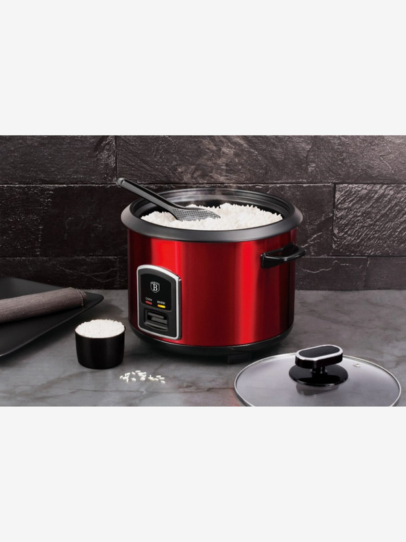 Berlingerhaus Reiskocher 1,8 l Burgundy Metallic Linie BERLINGERHAUS