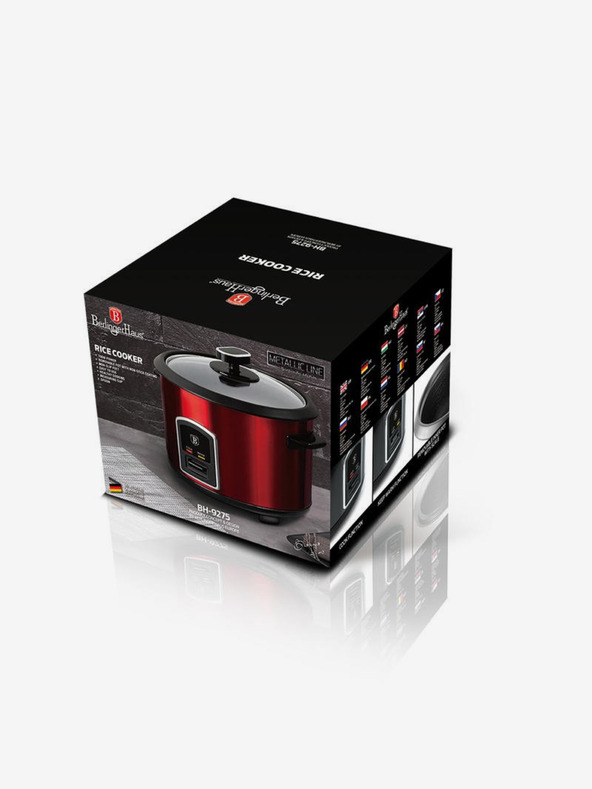 Berlingerhaus Reiskocher 1,8 l Burgundy Metallic Linie BERLINGERHAUS