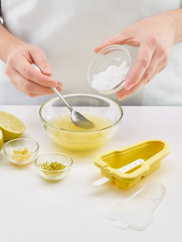 Lékué Lékué gelbe Eismaschine in Form einer Rakete