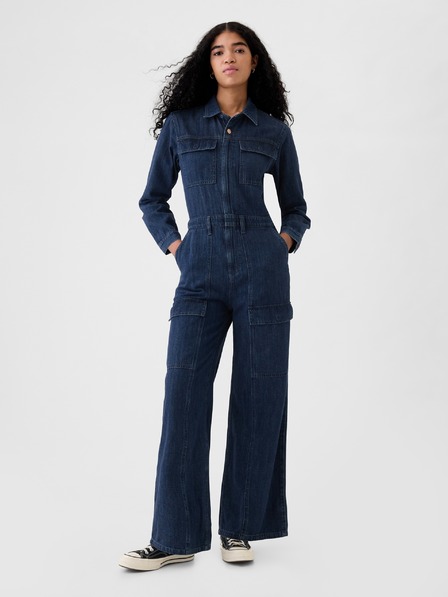 GAP Denim Cargo Overall Utility GAP