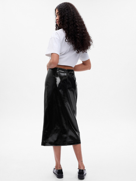 GAP Midirock aus Kunstleder GAP