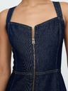 GAP Damen Jeans-Maxikleid UltraSoft GAP