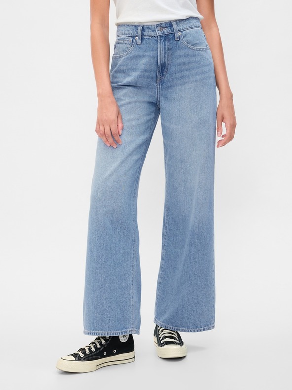 GAP Damen Wide-Leg-Jeans Bergie GAP