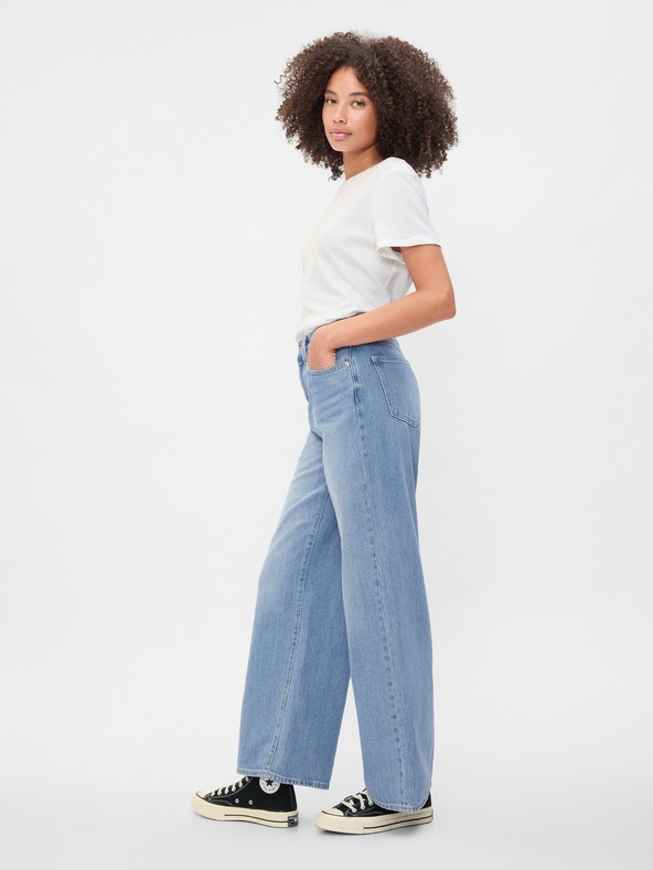 GAP Damen Wide-Leg-Jeans Bergie GAP