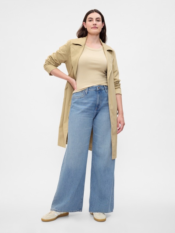 GAP Damen Wide-Leg-Jeans Bergie GAP