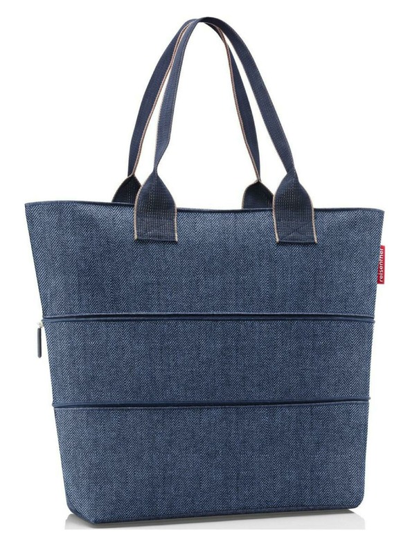 Reisenthel Reisenthel Shopper E1 Herringbone Dunkelblau