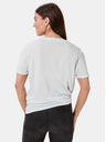 Sam 73 Weißes bedrucktes Damen-T-Shirt SAM 73 Annabel
