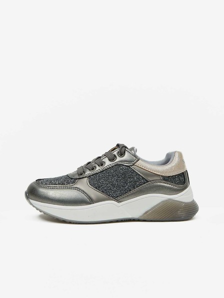 Sam 73 Silberne Mädchen-Turnschuhe SAM 73 Dagaya
