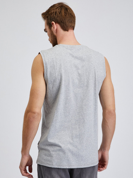 Sam 73 Hellgraues Herren-Tank-Top mit SAM 73 Edgar