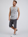 Sam 73 Hellgraues Herren-Tank-Top mit SAM 73 Edgar