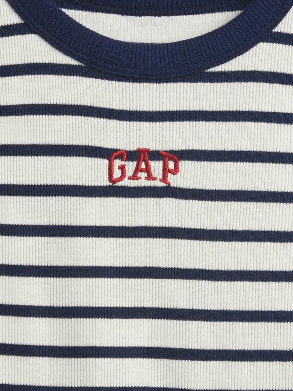 GAP Mädchen-Ripp-Tanktop mit Logo GAP