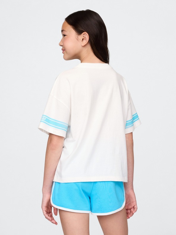 GAP Mädchen-Oversize-T-Shirt Varsity GAP