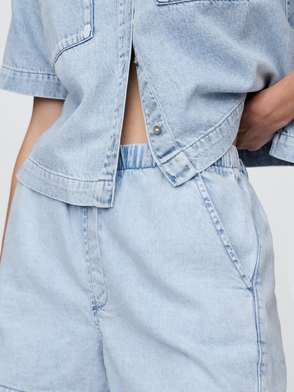 GAP Damen Jeans-Shorts UltraSoft GAP