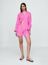 GAP Damen Leinen-Oversize-Hemd Big Shirt GAP