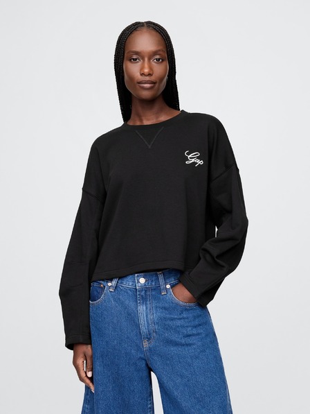 GAP Damen-Oversize-VintageSoft-Sweatshirt Americana GAP