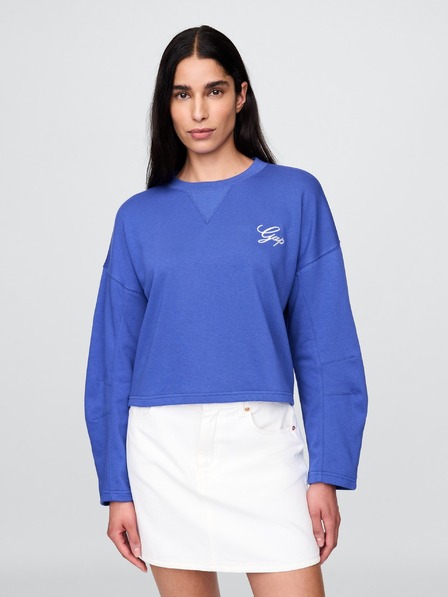 GAP Damen-Oversize-VintageSoft-Sweatshirt Americana GAP