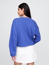 GAP Damen-Oversize-VintageSoft-Sweatshirt Americana GAP