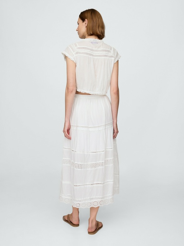 GAP Damen-Maxirock mit Spitze GAP