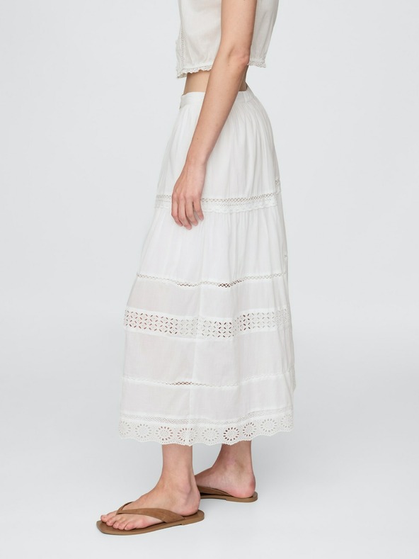 GAP Damen-Maxirock mit Spitze GAP