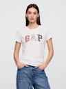 GAP Damen-T-Shirt mit Logo Americana GAP