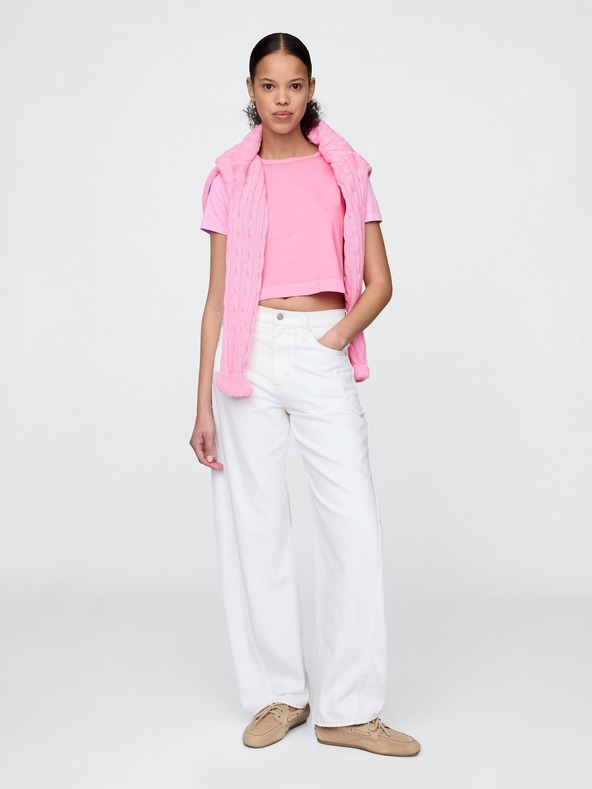 GAP Damen Crop-Shirt GAP