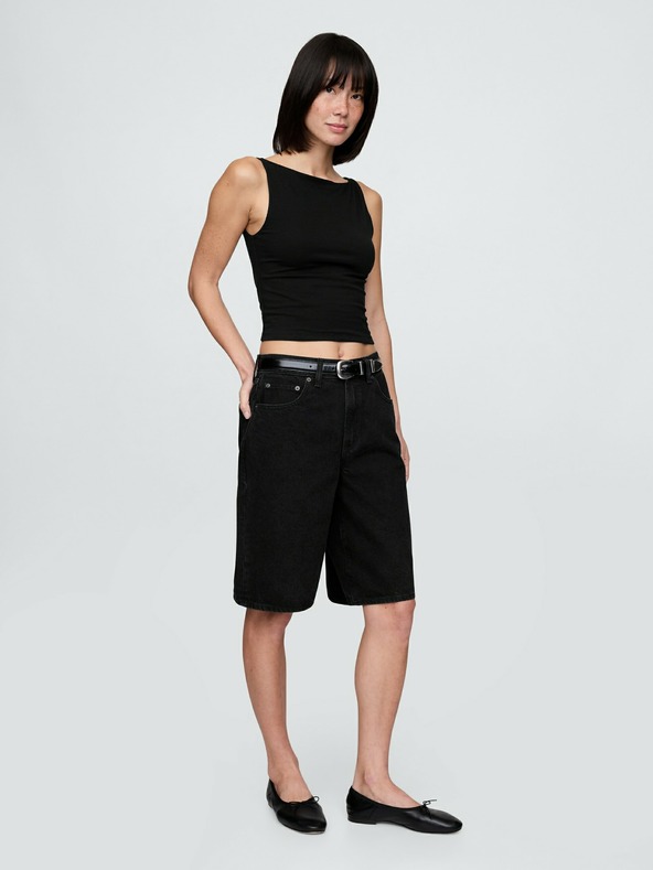 GAP Damen-Stretch-Crop-Top GAP
